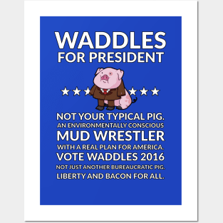 Waddles 2016 Posters and Art